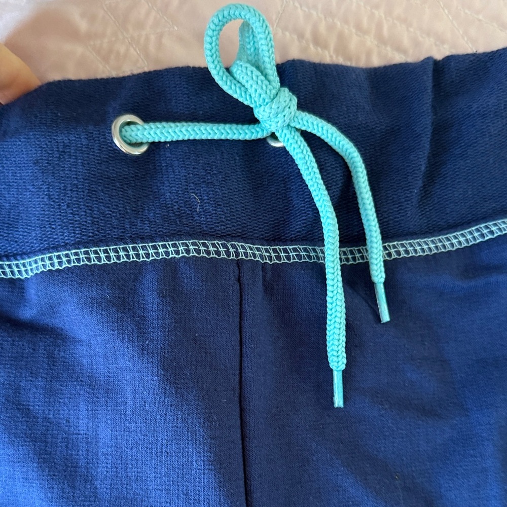 U.S. Polo Assn. Woman’s  Navy and Teal Jogger Pants and t shirt bundle - Picture 7 of 10